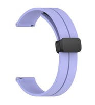 Microsonic Samsung Galaxy Watch Active 2 44mm Kordon Ribbon Line Yeşil (Lila)