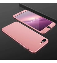 Apple iPhone 8 Plus Kılıf Zore Ays Full Koruma Kılıf (Rose)