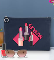 BK Gift Kişiye Özel İsimli-2 Astarlı Portföy Çanta 30x21cm(12 Renk Seçeneği), Baskılı El Çantası, Organizer Çanta (Lacivert)