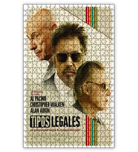 Cakapuzzle Stand Up Guys Film Poster Puzzle Yapboz MDF (Ahşap) (500 Parça)