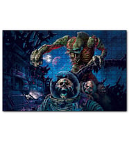 Cakapuzzle Yaratıkların Savaşı İllüstrasyon  Puzzle Yapboz MDF (Ahşap) (500 Parça)