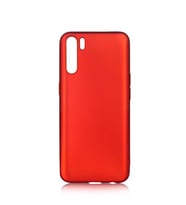 Oppo A91 Kılıf Soft Mat Premier Case (Kırmızı)