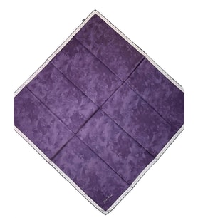 Piramit 90 X 90  DJ LUXER RAYON EŞARP-5972-1 (Mor)