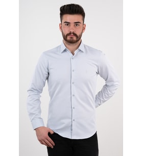 APARTRO SLİMFİT GÖMLEK (Gri)