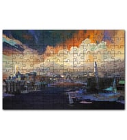 Cakapuzzle Disco Elysium Sanat Eseri Oyun Sanat Görsel Puzzle Yapboz MDF (Ahşap) (255 Parça)