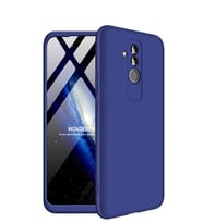 Microsonic Huawei Mate 20 Lite Kılıf Double Dip 360 Protective (Lacivert)