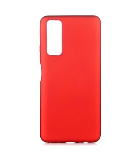 Huawei P Smart 2021 Kılıf Soft Mat Premier Case (Kırmızı)