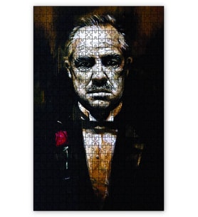 Cakapuzzle The Godfather Vaftiz Babası Puzzle Yapboz MDF (Ahşap) (500 Parça)