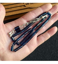 5,5x10 mm Kesme Ateşi Kehribar Tesbih İsme Özel Kişiselleştirilebilir Ahşap Kutulu Tespih (Parlament)