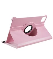 Xiaomi Pad 6 Dönebilen Standlı Kılıf (Pembe)
