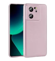 Xiaomi Mi 13T Pro Kılıf Kamera Çıkıntılı Soft Silikon (Rose)