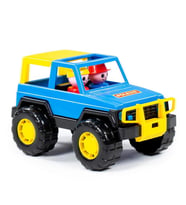 Polesie Oyuncak Voyaj Jeep 36636, Çocuklar İçin Oyuncak Jeep Filede (Mavi)
