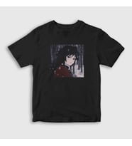 Presmono Unisex Çocuk Beyaz Winter Giyu Tomioka Anime Demon Slayer Kimetsu No Yaiba T-Shirt 298887tt (Siyah)