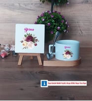 İsme Özel Doğum Günü Hediyesi Dekoratif Taş, Kupa Bardak Kırmızı Hediye (Model 7)