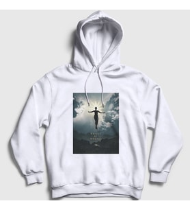 Presmono Unisex Beyaz Raised By Wolves Dizi Kapüşonlu Sweatshirt 424790tt (Beyaz)