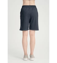 Kadın Regular Fit Duble Paça Şort SPR24SRK51 (Antrasit)