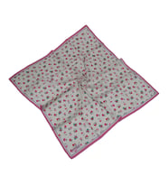 Mısırlı Eşarpları  Silky Cocoon Eşarp (Beyaz-Pembe)