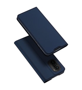 Dux Ducis Xiaomi Mi 11i POCO F3 Redmi K40 Pro Kılıf Kapaklı Flip Cover (Lacivert)