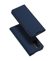 Dux Ducis Xiaomi Mi 11i POCO F3 Redmi K40 Pro Kılıf Kapaklı Flip Cover (Lacivert)
