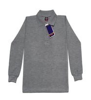 Kız Çocuk Okul Tarz %100 Pamuk T-Shirt -5-17 Yaş AG002 ANGELOS GIRLS (Gri)