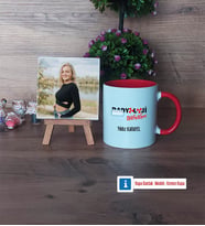 Radyoloji Teknikeri Fotoğraflı Dekoratif Taş, Kupa Bardak Beyaz Hediye (Model 2)