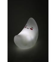Silikon Led Işıklı Ay Gece Lambası (Beyaz)
