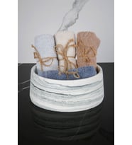 Beton Havluluk Banyo Tuvalet Wc Çok Amaçlı Düzenleyici Tabak 20 Cm (Yeşil)