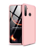 Realme 5 Kılıf Zore Ays Full Koruma Kılıf (Rose)