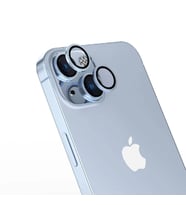 Vendas iPhone 15 Zore CL-15 Kamera Lens Koruyucu (Mavi)