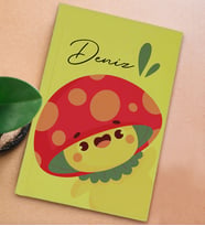BK Gift Kişiye Özel İsimli Sert Kapaklı Sarı Defter, Arkadaşa Hediye, Yeni İş Hediyesi, Anı Defteri, Doğum Günü Hediyesi-1 (Model 6)