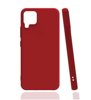 Galaxy M22 Kılıf Zore Biye Silikon Kılıf (Kırmızı)