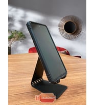 Metal Masaüstü Telefon Tutucu (Siyah)