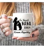 En Yakışıklı Baba Adayı  Kupa Bardak (Beyaz)