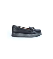 Moda Ayakkabı 21-895 Kadın Babet Ayakkabı (Siyah)