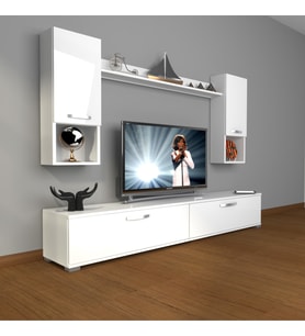 Decoraktiv Eko 5da Mdf Std Tv Ünitesi Tv Sehpası (Beyaz)