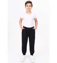 Toontoy Erkek Çocuk Baskılı Eşofman Alt (Siyah)