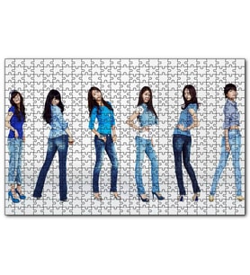 Cakapuzzle Girls Generation Kızlar  Puzzle Yapboz MDF (Ahşap) (1000 Parça)