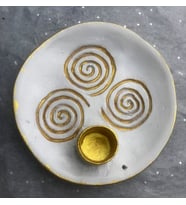 Kelt Seramik Tütsülük (Beyaz)