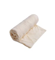 Aslans Bebek Lastikli 70 x 140 cm Pamuklu Penye Çarşaf (Krem)