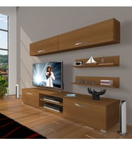 Decoraktiv Eko 5 Mdf Dvd Tv Ünitesi Tv Sehpası (Ceviz)
