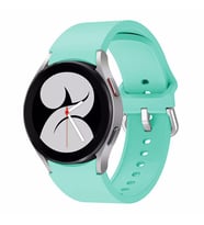 Samsung Galaxy Watch 4 Classic 42mm Kordon Silikon Kordon (Turkuaz)