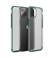 Uyumlu Model Apple iPhone 13 Kılıf Mat Volks Case (Koyu Yeşil)