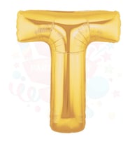 Folyo Falon T Harf (Gold)