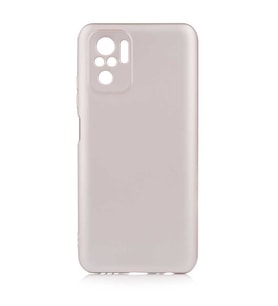 Xiaomi Redmi Note 10S Kılıf Soft Mat Premier Case (Gold)