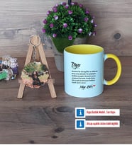Teyzeye Hediye Kupa Bardak Beyaz ve Fotoğraflı Ahşap Anahtarlık Hediye (Model 7)