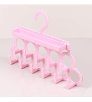 11 Lİ PLASTİK TAKI ASKILIĞI (Pembe)