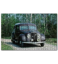 Cakapuzzle Volvo PV36 Carioca Modeli İle Ormanda Gezinti  Puzzle Yapboz MDF (Ahşap) (500 Parça)