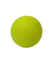 Kardelen Termoplastik Pati Desenli Köpek Oyun Topu XL 7.5 CM (Sarı)