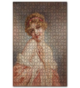 Cakapuzzle François Martin Kavel  Catherine Rose Puzzle Yapboz MDF (Ahşap) (1000 Parça)