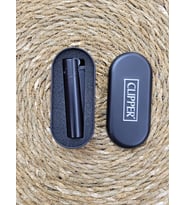 Orjinal Clipper Kutulu  İsme Özel Gazlı Çakmak (Siyah)